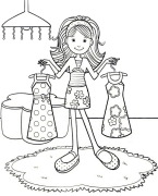 groovy girls Online Coloring